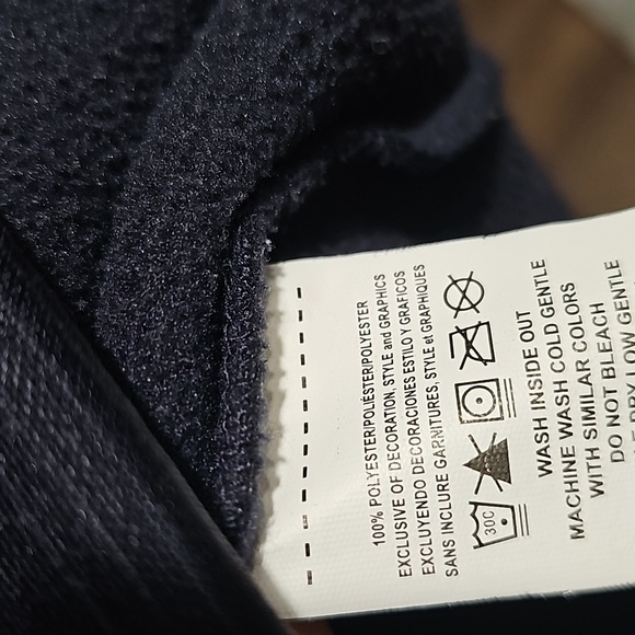 Majestic Cleveland Indians 2016 World Series Navy‎ Blue Hoodie Pullover Small - Picture 5 of 6